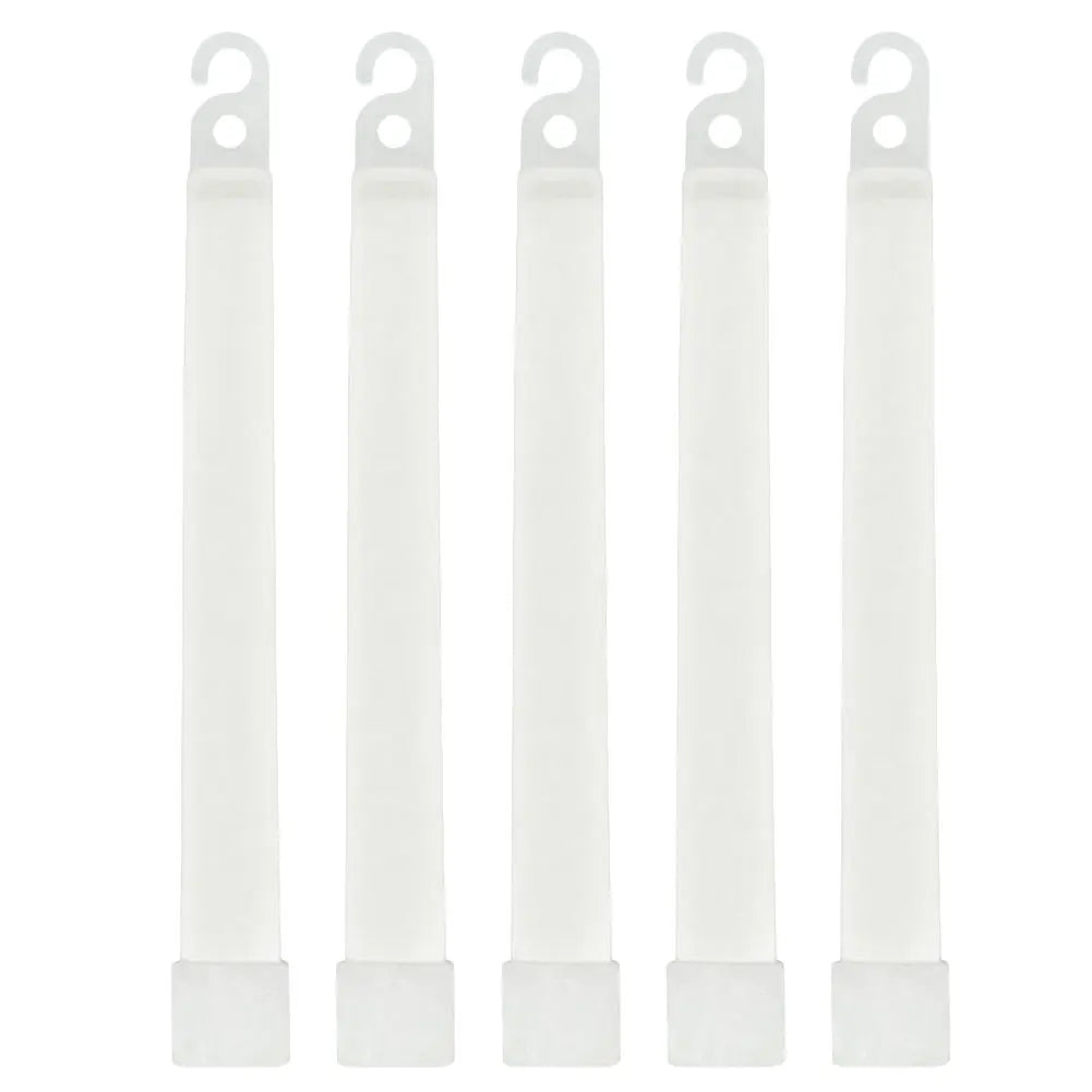 Waterproof Survival Glow Sticks – 5/10PCS  with Hook (Non‑Toxic, 12‑Hour Glow)