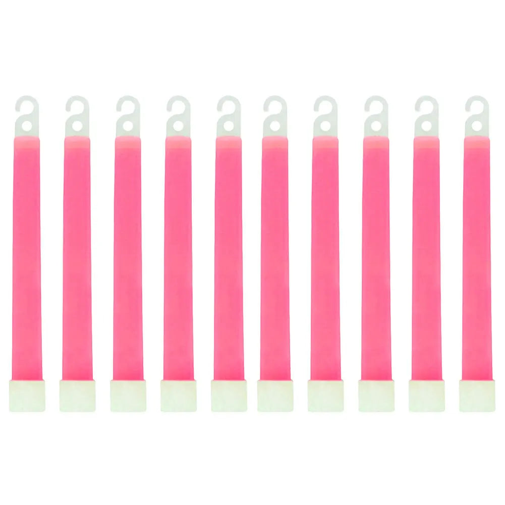 Waterproof Survival Glow Sticks – 5/10PCS  with Hook (Non‑Toxic, 12‑Hour Glow)