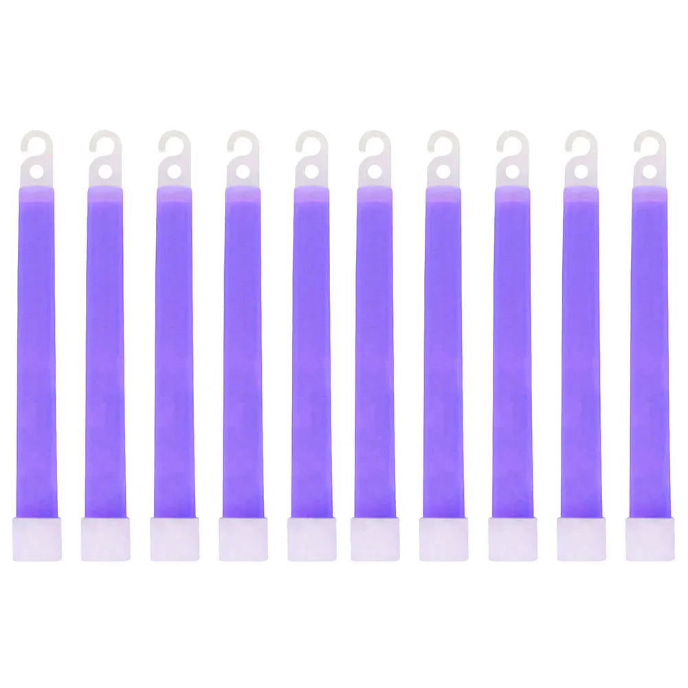 Waterproof Survival Glow Sticks – 5/10PCS  with Hook (Non‑Toxic, 12‑Hour Glow)
