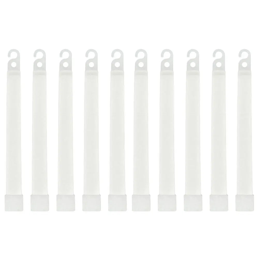 Waterproof Survival Glow Sticks – 5/10PCS  with Hook (Non‑Toxic, 12‑Hour Glow)