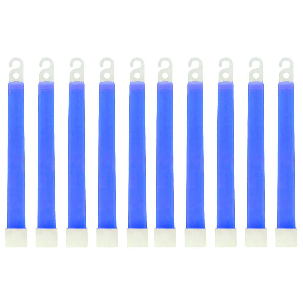Waterproof Survival Glow Sticks – 5/10PCS  with Hook (Non‑Toxic, 12‑Hour Glow)