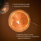 NNEDSZ Crystal Diffuser - Rose Quartz