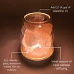 NNEDSZ Crystal Diffuser - Rose Quartz
