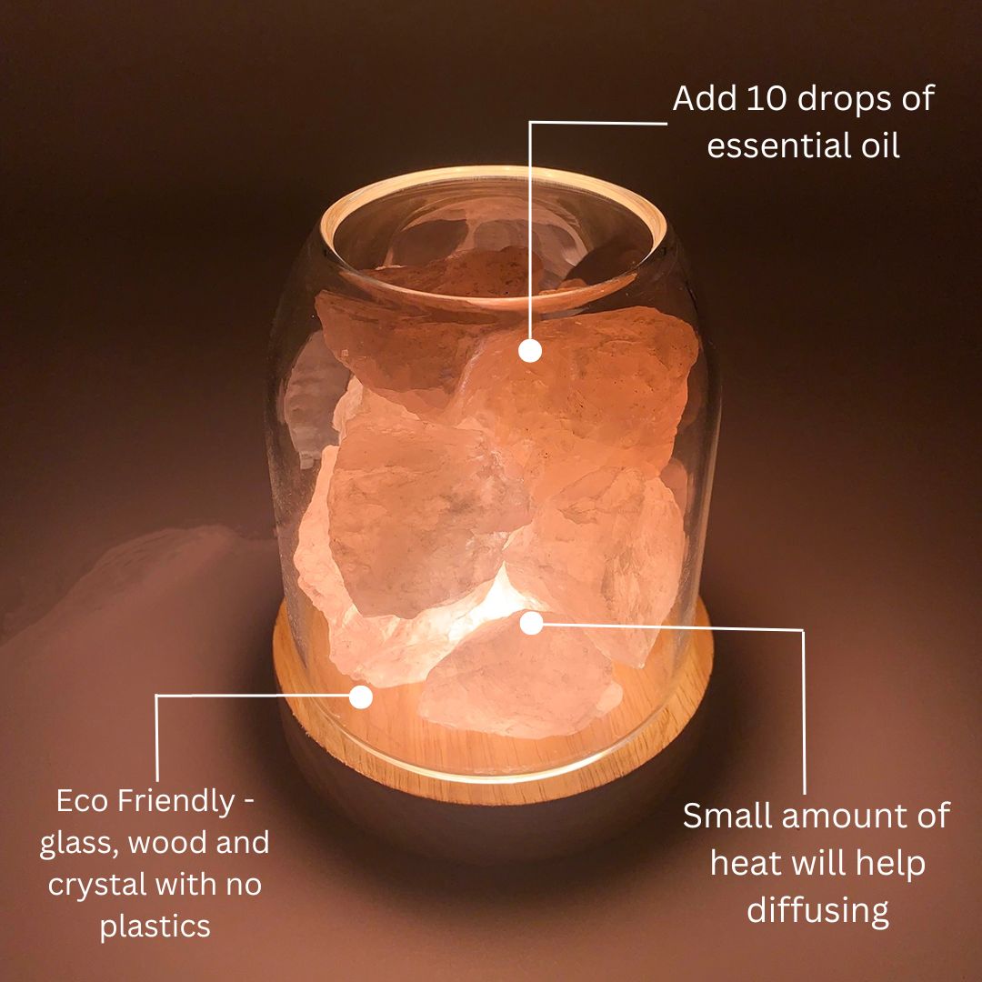 NNEDSZ Crystal Diffuser - Rose Quartz