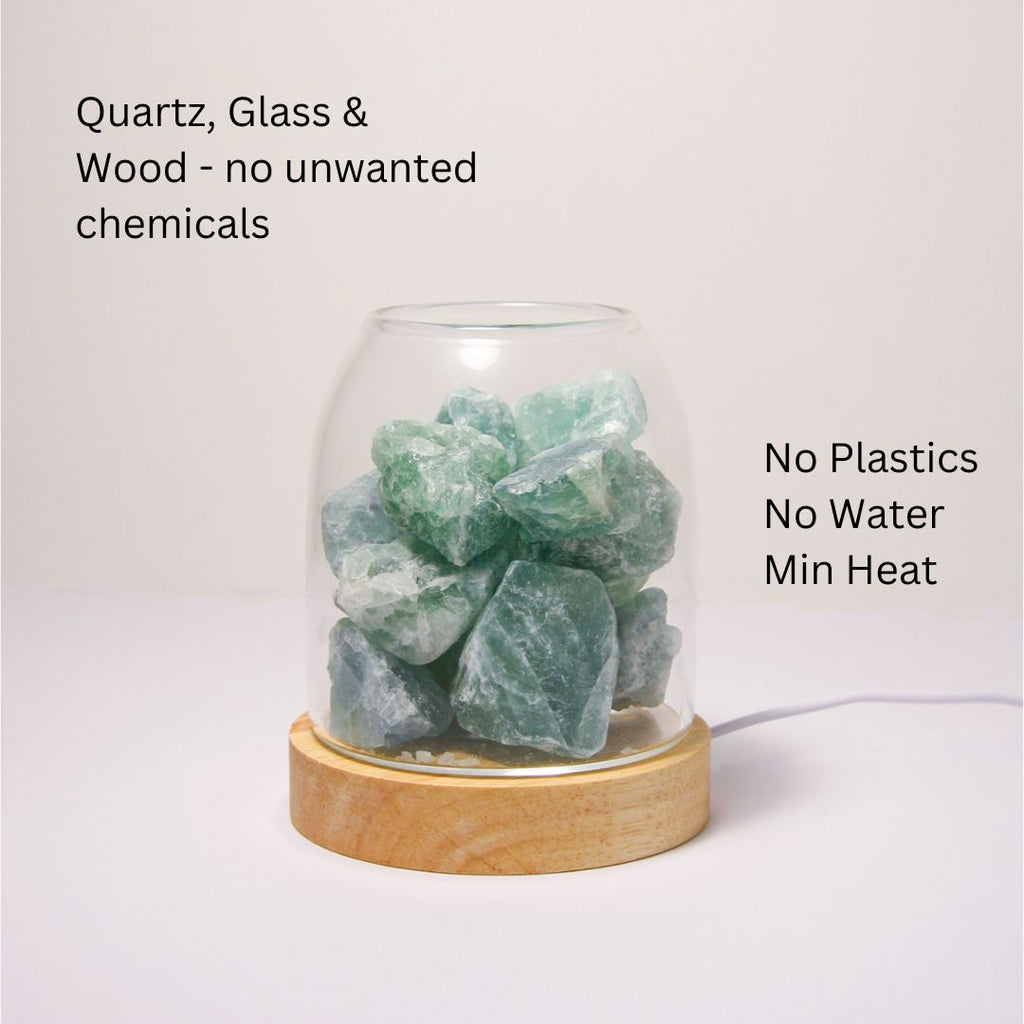 NNEDSZ Crystal Diffuser - Green Calcite