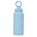 Blue Premium 35oz Stainless Steel Insulated Sports Bottle with Magnetic Phone Holder Lid