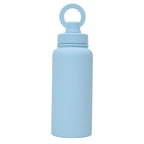 Blue Premium 35oz Stainless Steel Insulated Sports Bottle with Magnetic Phone Holder Lid